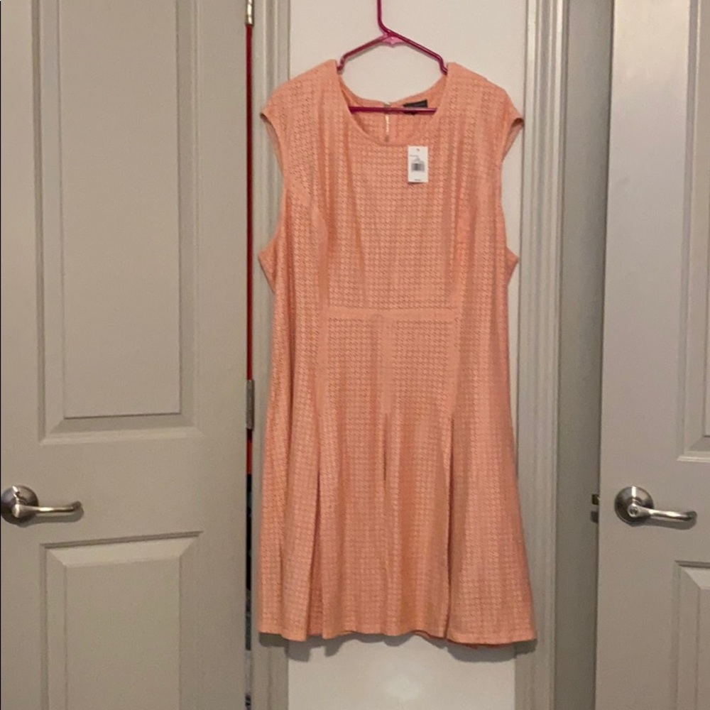 Pink sleeveless dress